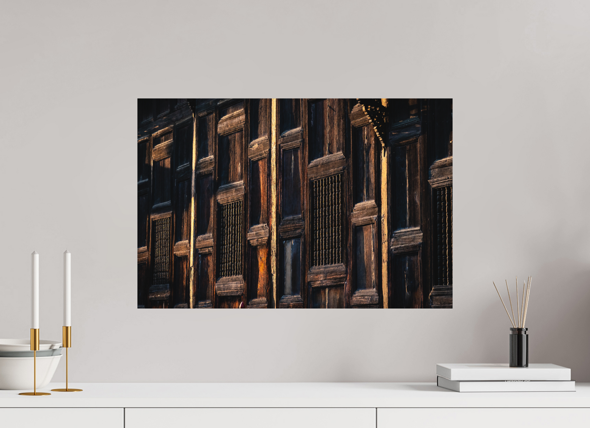 60 x 40 cm, FineArt Color Print on Aluminium Backing Unframed Silent connection