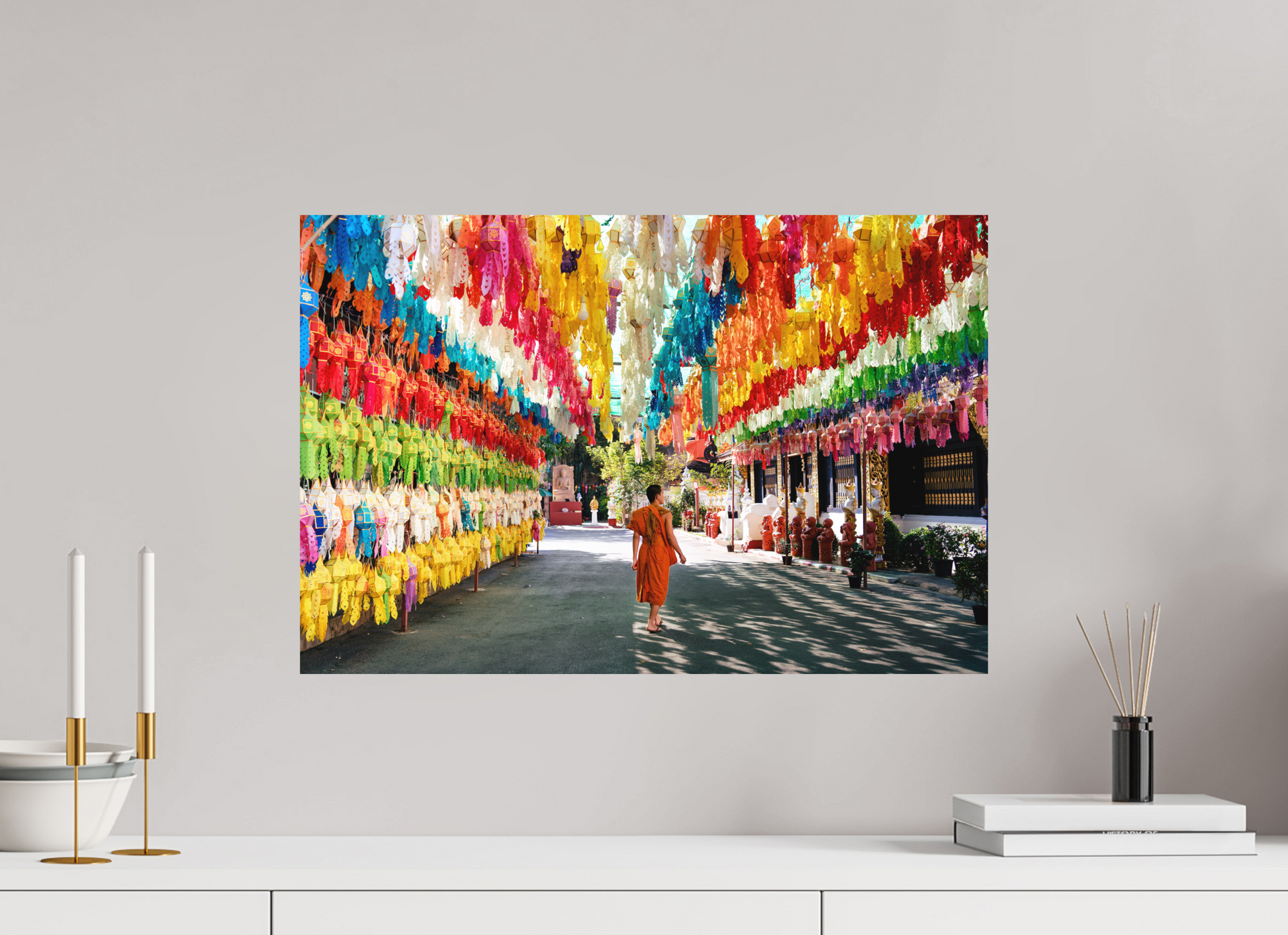 60 x 40 cm, FineArt Color Print on Aluminium Backing Unframed The color of silence