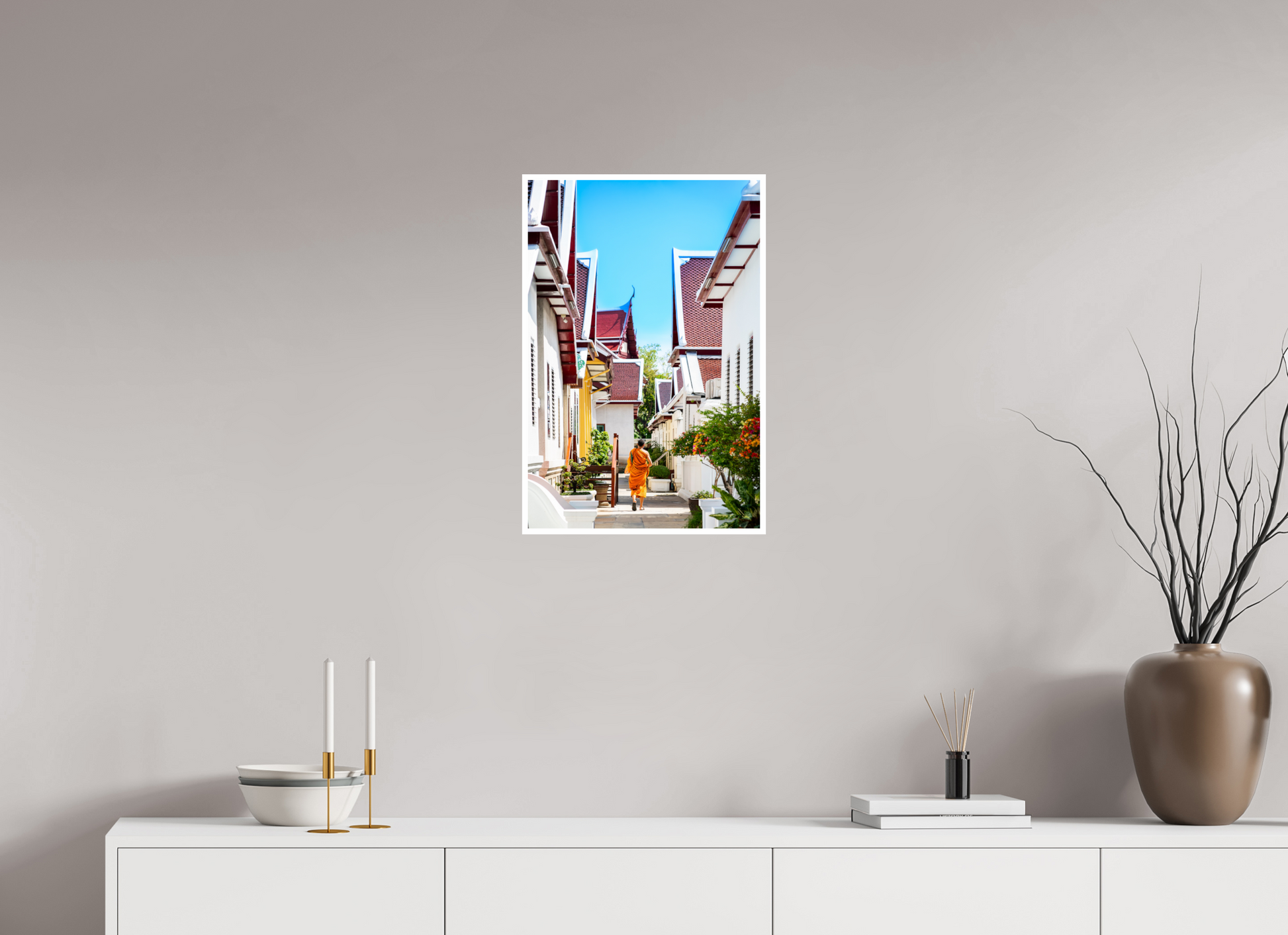 40 x 60 cm, Fine Art Color 1cm bord Path of stillness