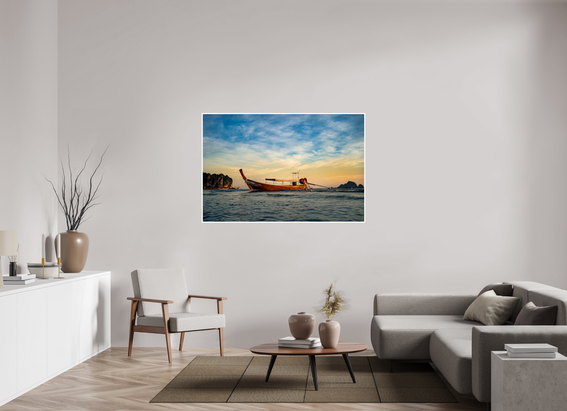 150 x 100 cm, Fine Art Color 1cm bord Still waters